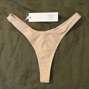 NWT Boutine LA Chic 80s Bottom Gold Dust Medium